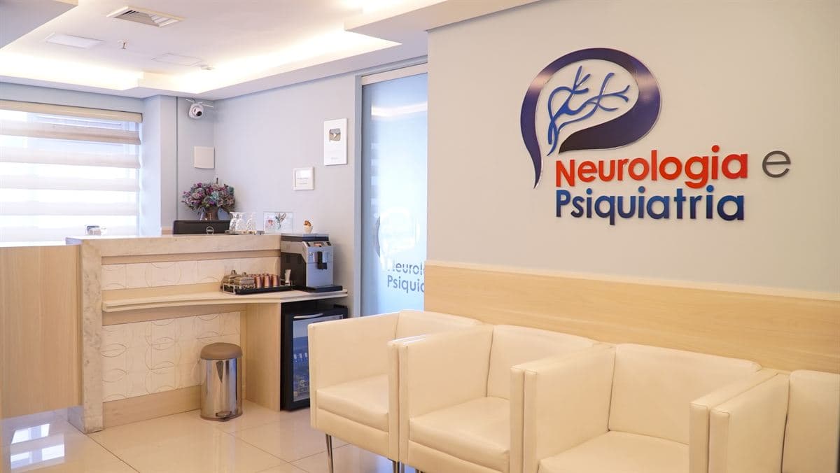 Recepção da clínica Neurologia e Psiquiatria