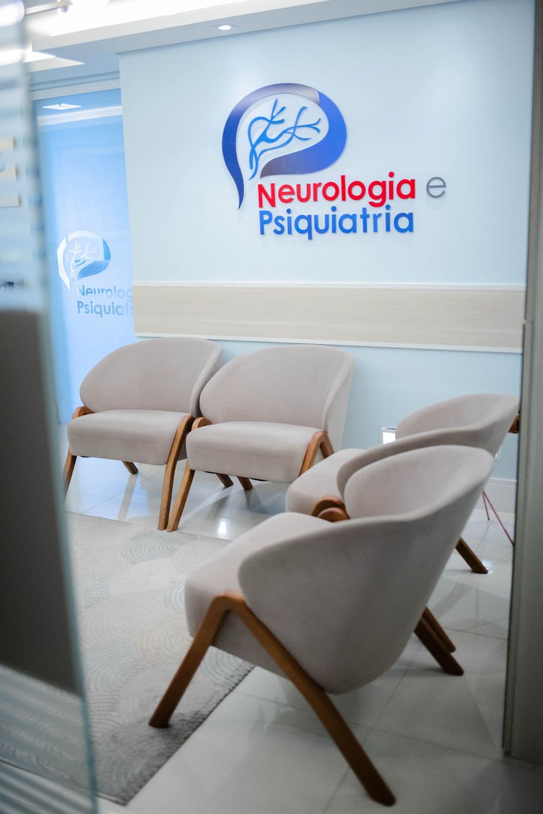 Recepção da clínica Neurologia e Psiquiatria
